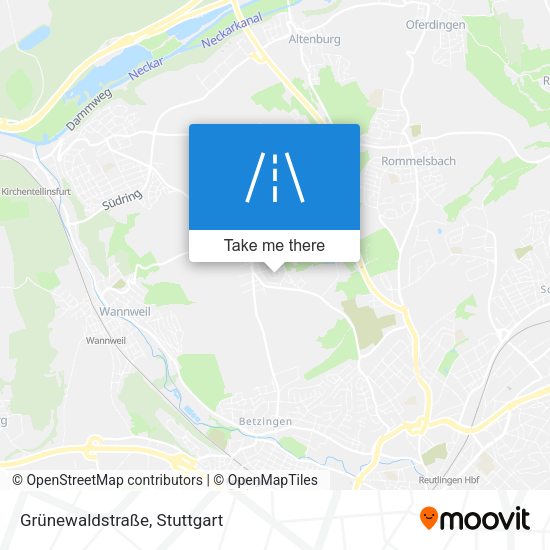 Grünewaldstraße map