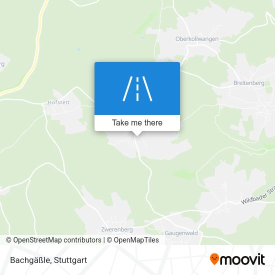 Bachgäßle map