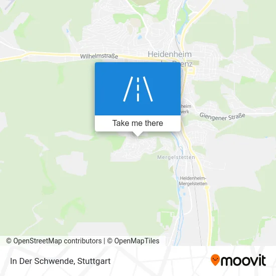 In Der Schwende map