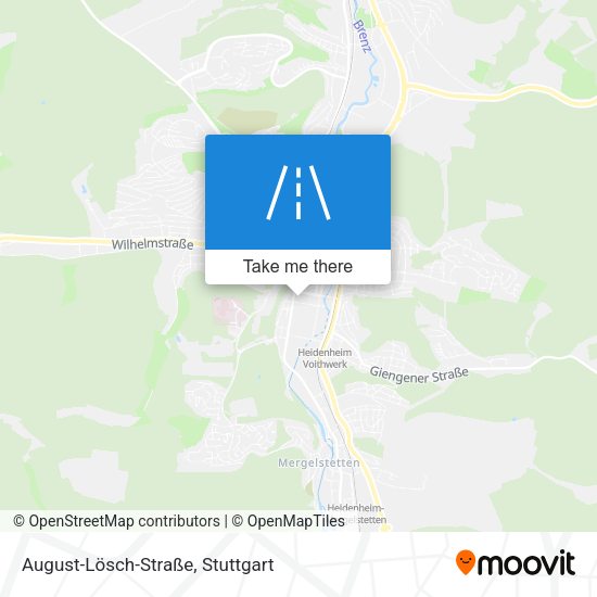 August-Lösch-Straße map