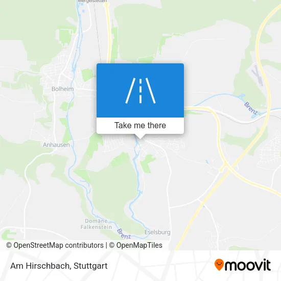 Карта Am Hirschbach