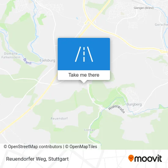 Карта Reuendorfer Weg