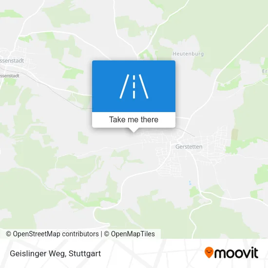 Карта Geislinger Weg
