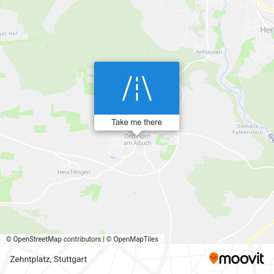 Карта Zehntplatz