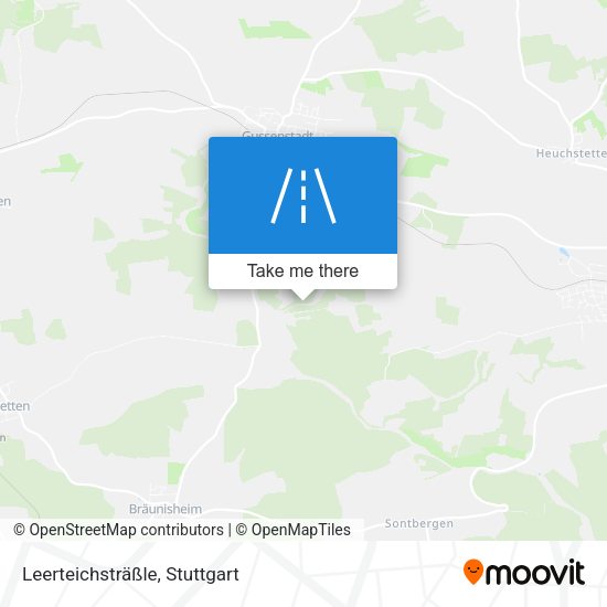 Leerteichsträßle map