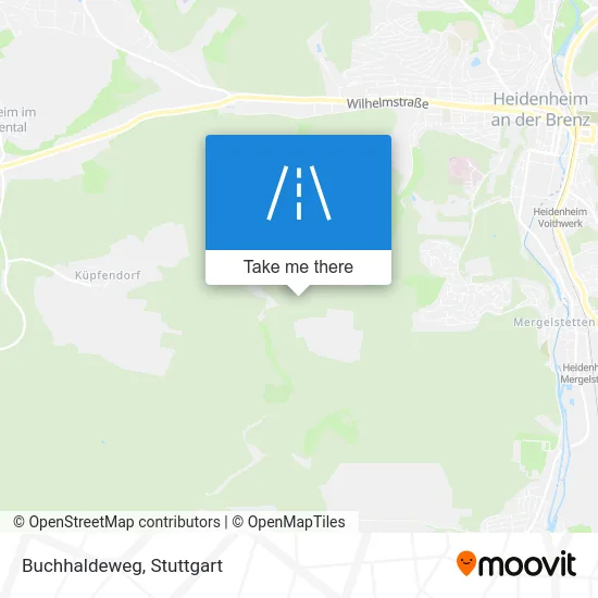 Карта Buchhaldeweg