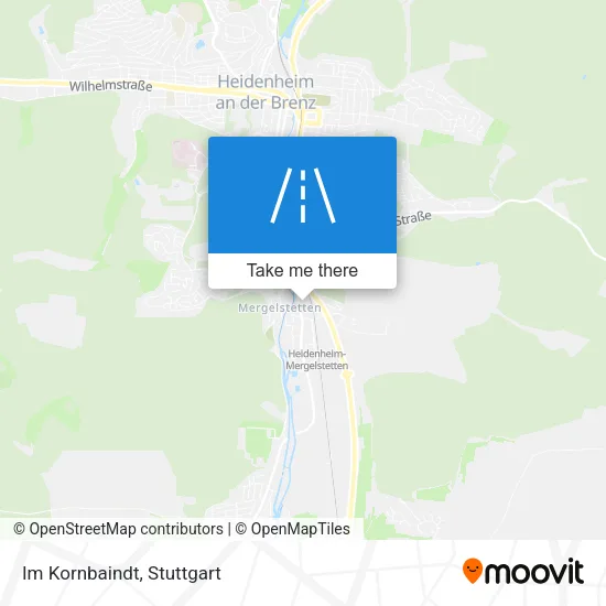 Карта Im Kornbaindt