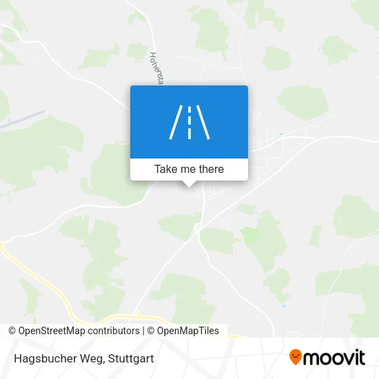 Hagsbucher Weg map