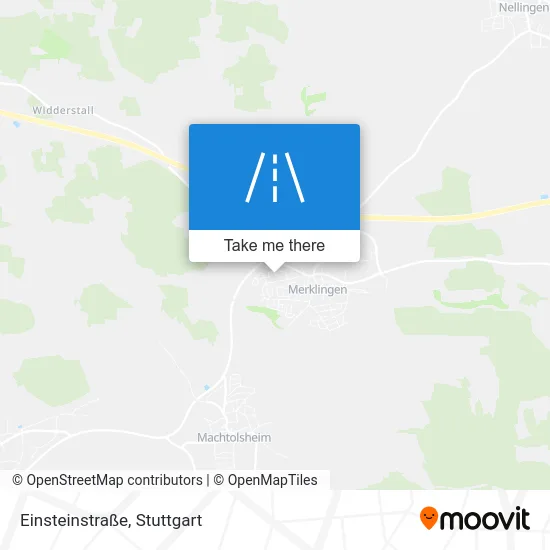 Карта Einsteinstraße