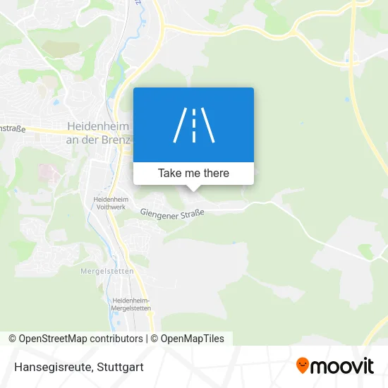 Карта Hansegisreute