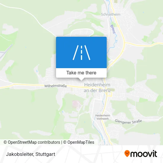 Карта Jakobsleiter