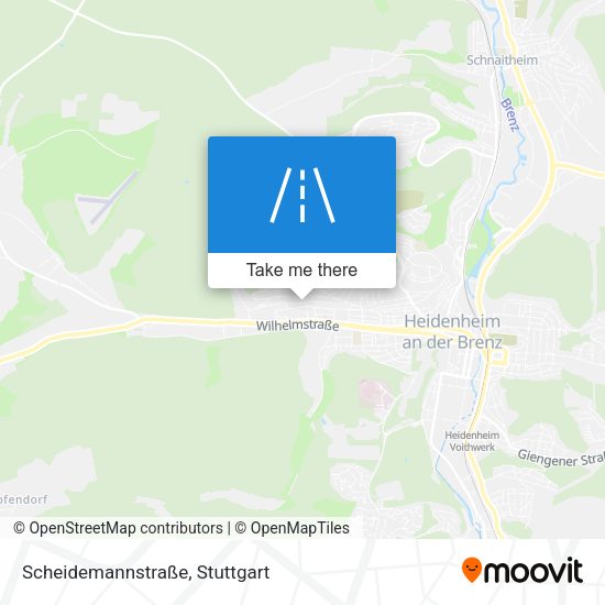Scheidemannstraße map