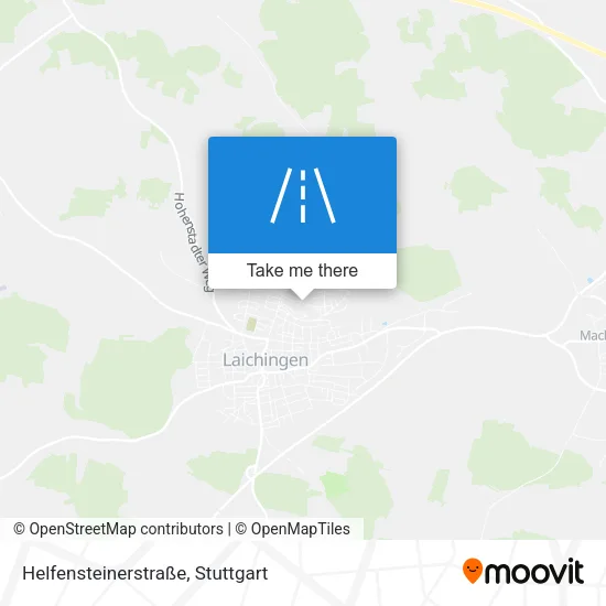Карта Helfensteinerstraße