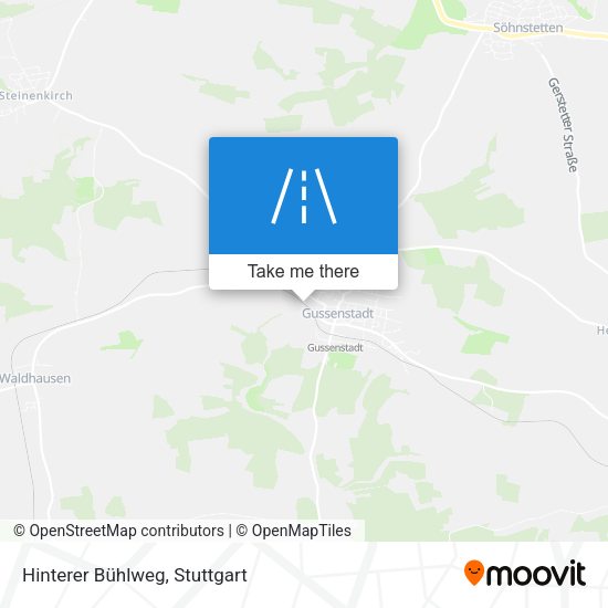 Hinterer Bühlweg map