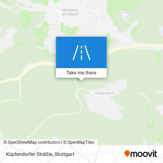 Карта Küpfendorfer Sträßle