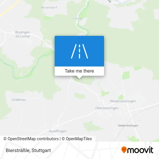 Карта Biersträßle