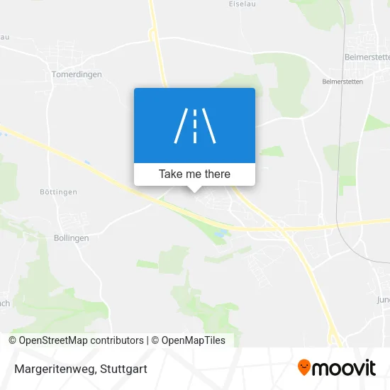 Margeritenweg map