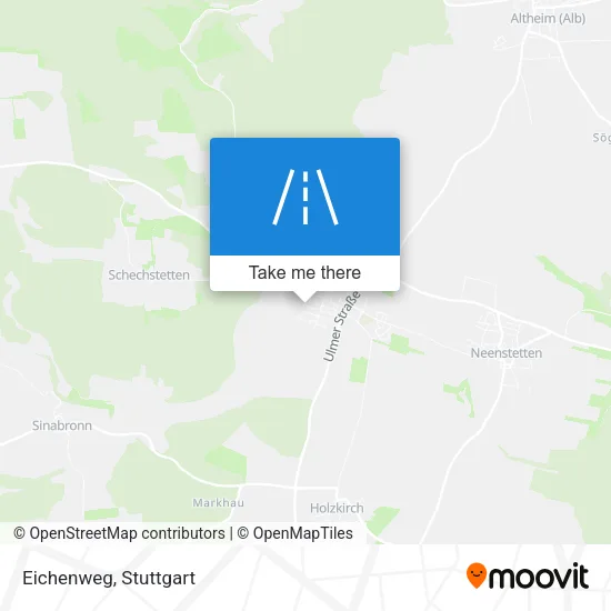 Карта Eichenweg