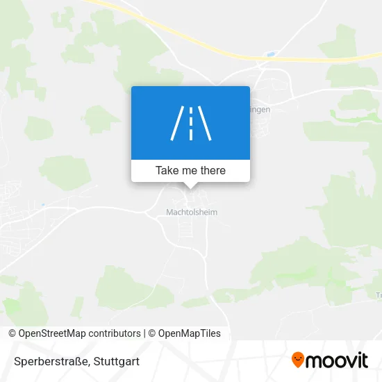 Карта Sperberstraße