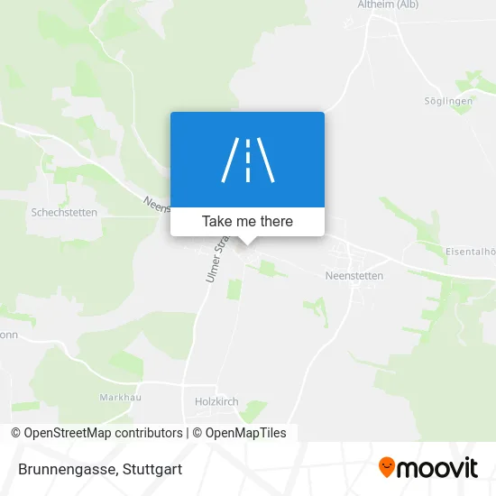 Карта Brunnengasse