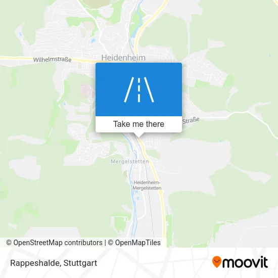 Rappeshalde map