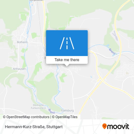 Hermann-Kurz-Straße map