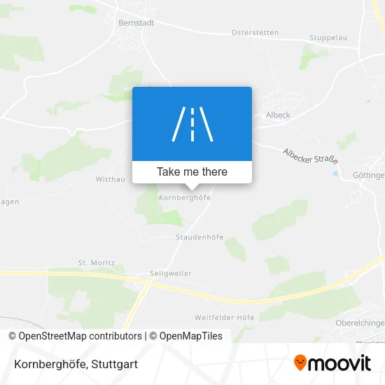 Карта Kornberghöfe