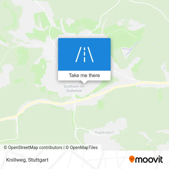 Knillweg map