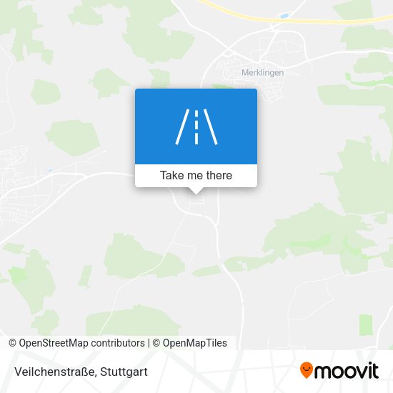 Veilchenstraße map