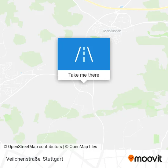 Карта Veilchenstraße