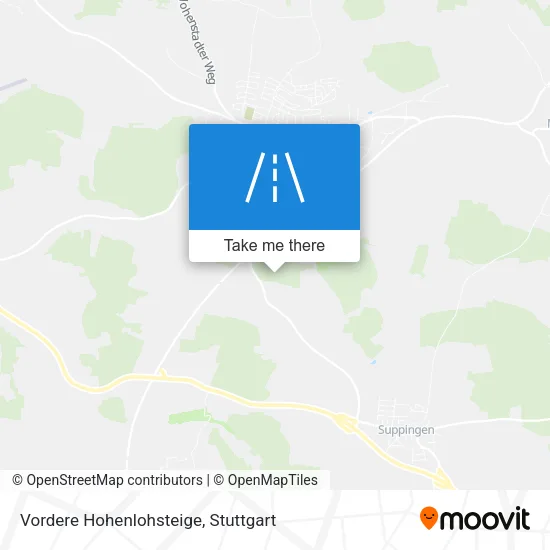 Карта Vordere Hohenlohsteige
