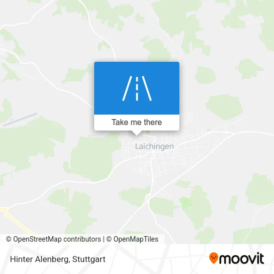 Карта Hinter Alenberg