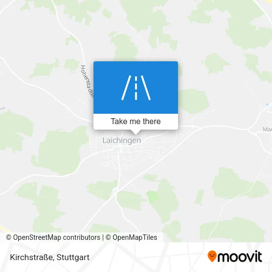 Карта Kirchstraße