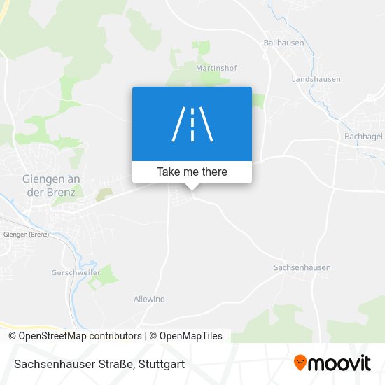 Sachsenhauser Straße map