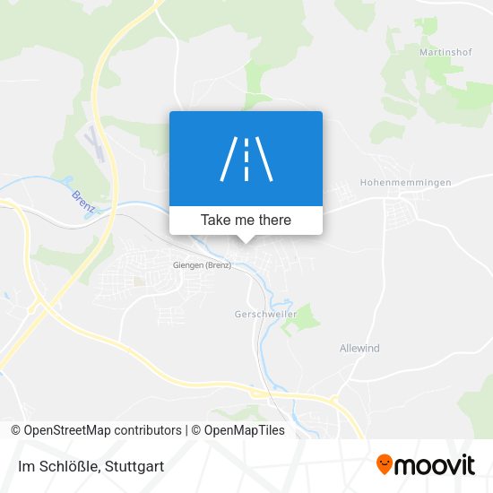 Im Schlößle map