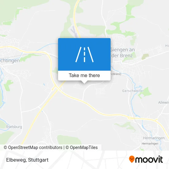 Карта Elbeweg