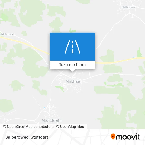 Карта Salbergweg