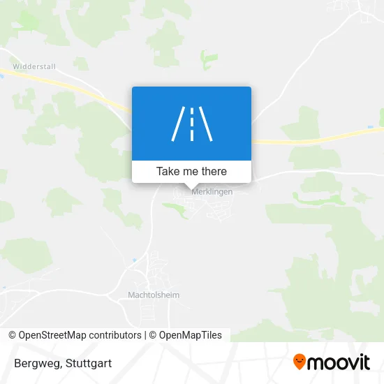 Карта Bergweg