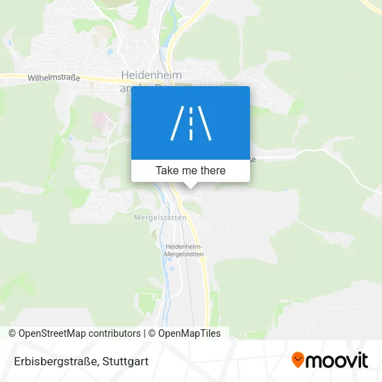 Erbisbergstraße map