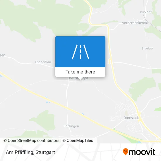 Карта Am Pfäffling