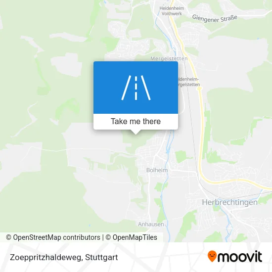 Карта Zoeppritzhaldeweg