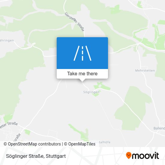 Söglinger Straße map