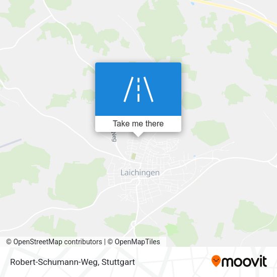 Robert-Schumann-Weg map