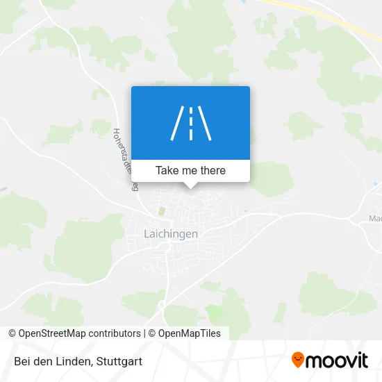 Карта Bei den Linden