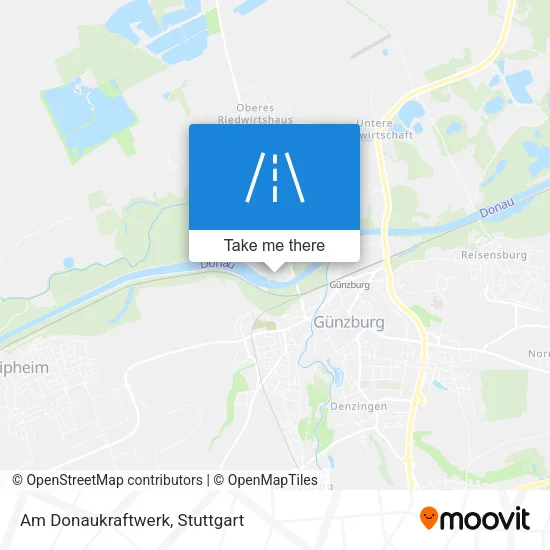 Карта Am Donaukraftwerk