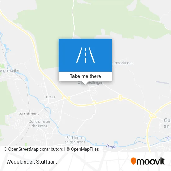 Карта Wegelanger