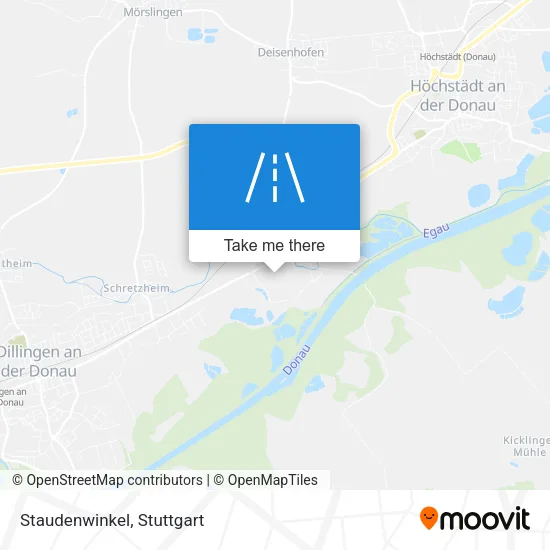 Карта Staudenwinkel