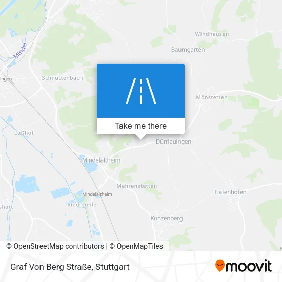 Карта Graf Von Berg Straße