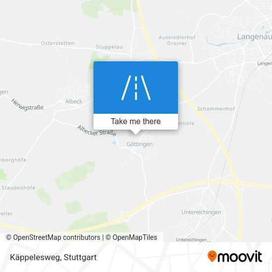 Карта Käppelesweg
