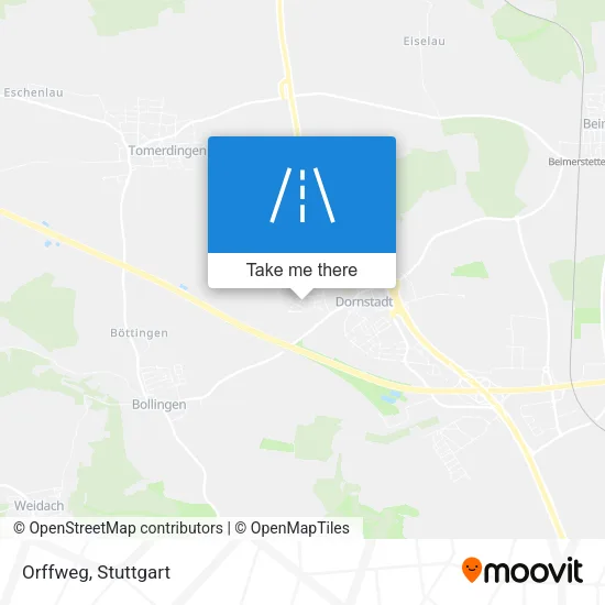Карта Orffweg